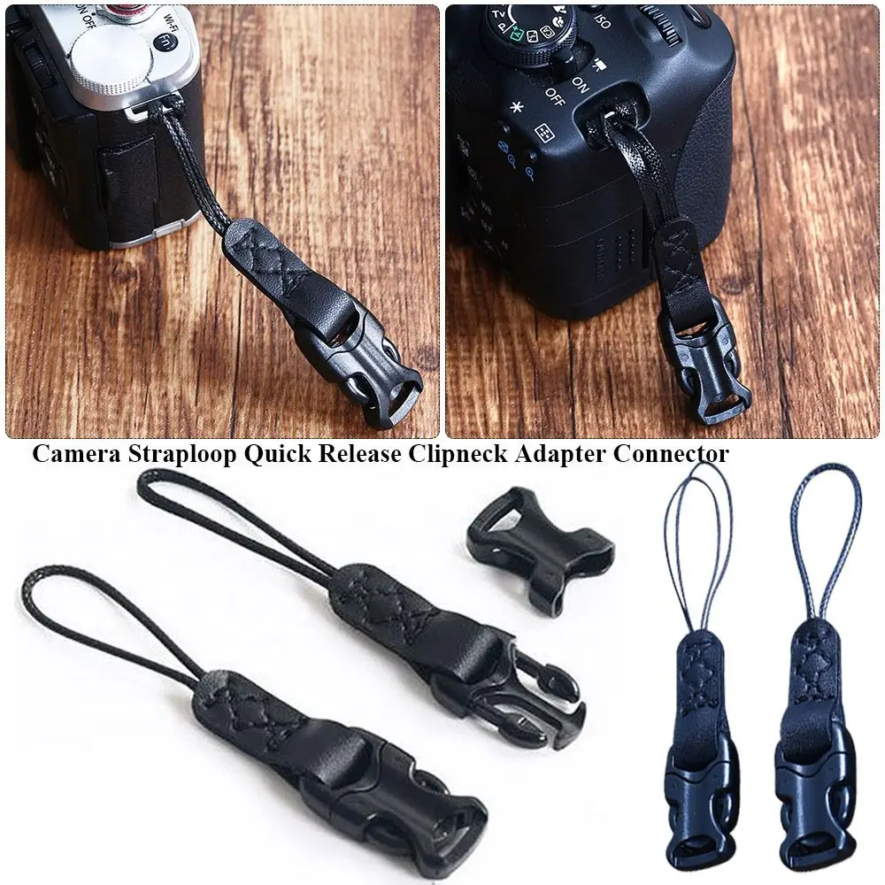 Plastic Camera Straploop High Quality 5 Styles Clipneck Adapter Clips Sling Camera Accessories