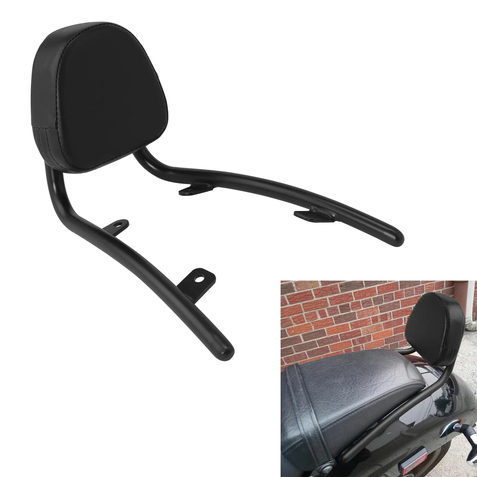 

Motorcycle Rear Passenger Backrest Sissy Bar For Honda Fury VT1300CX 2010-2022