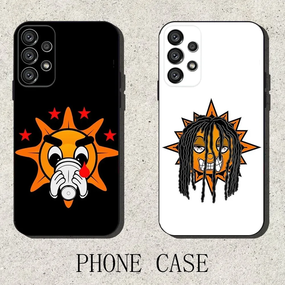 

G-GLO G-GANG Rapper Phone Case For Samsung S25,S24,S21,S22,S23,S30,Ultra,S20,Plus,Fe,Lite,Note,10,9,5G Black Cover