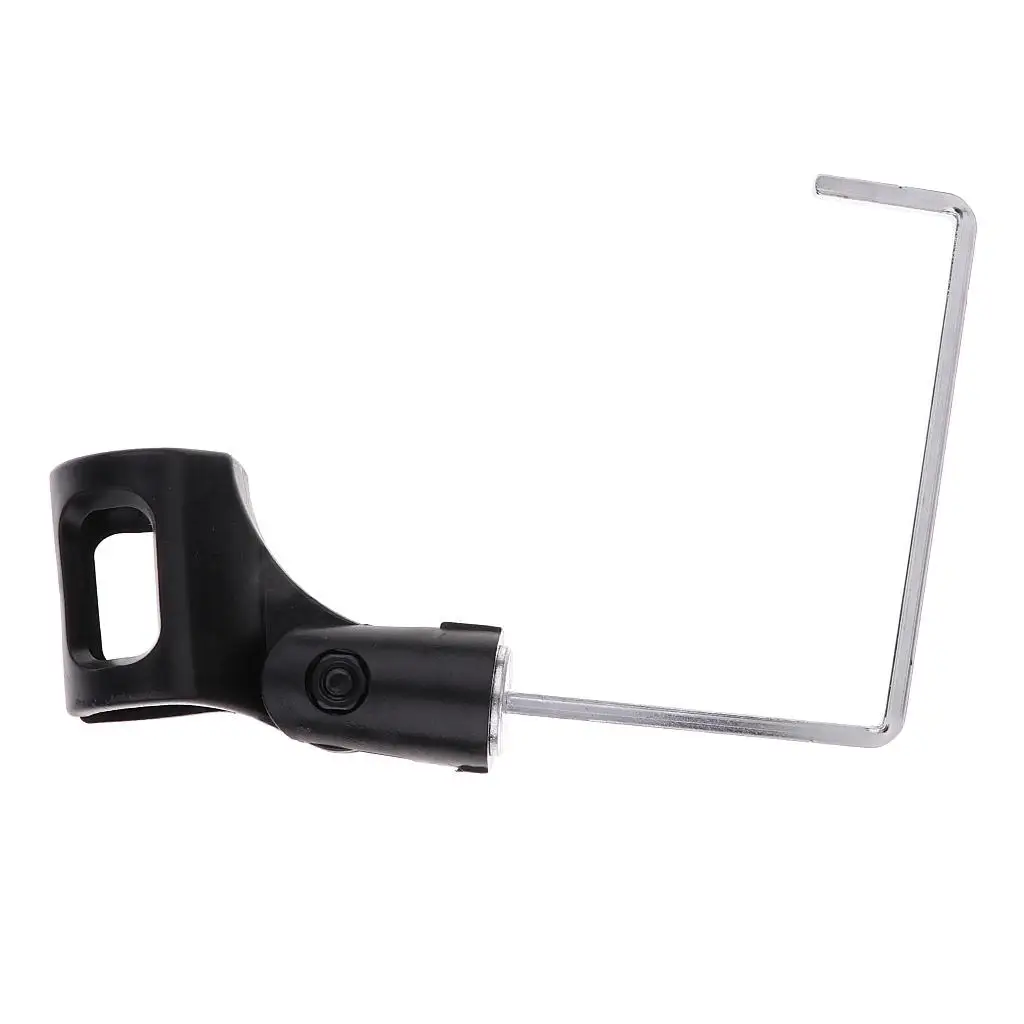 حامل مشبك ميكروفون الساكسفون المتين، ملحق مرحلة الساكس،