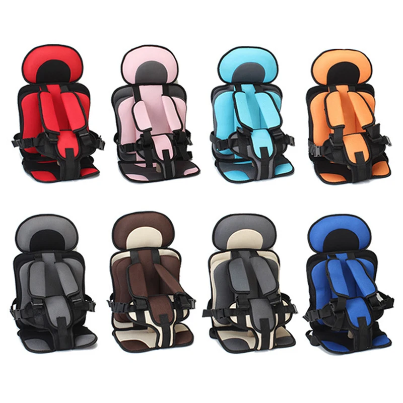 Child Safety Seat Mat for 6 Months To 12 Years Old Breathable Chairs Mats Baby Car Seat Cushion Adjustable Stroller Seat Pad