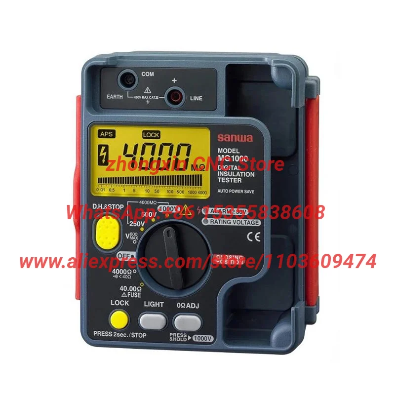 SANWA MG5000 Insulation Tester High Voltage(5000V) Insulation Resistance Tester