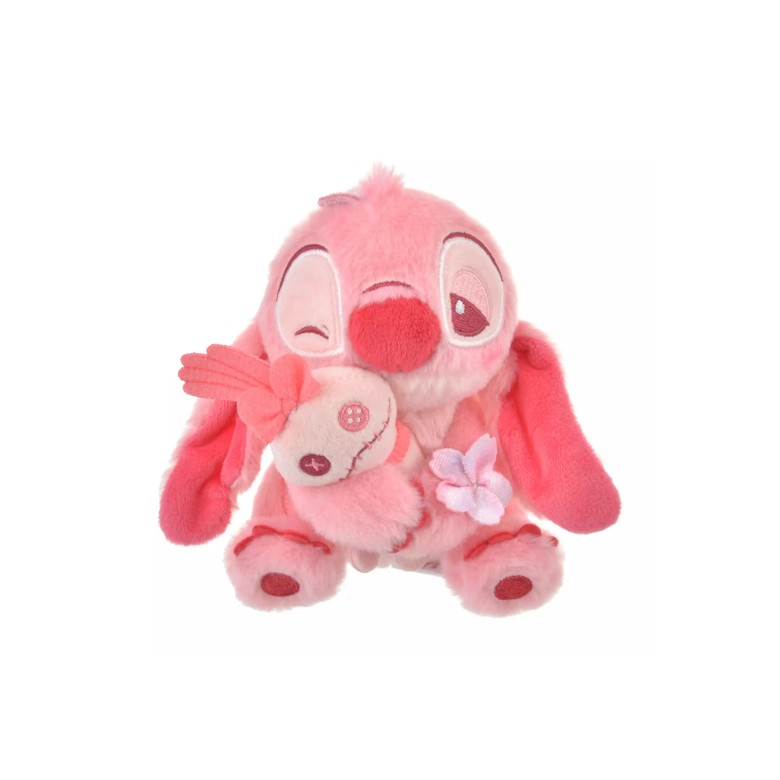 Disney Stitch, Sakura Edition Keychain Dolls Plush Charm 12cm Tall 4550586736276