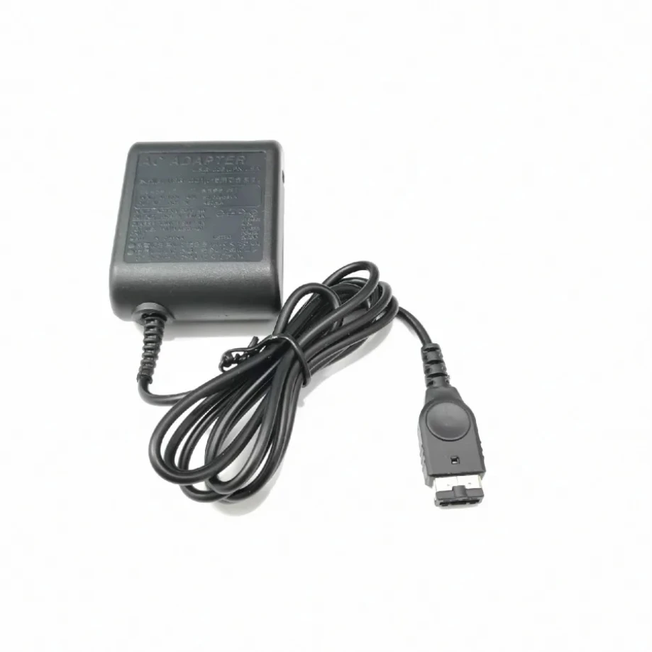 500 pçs eua plug viagem adaptador ac carregador de parede casa fonte alimentação cabo carregamento para nintendo ds nds gameboy advance gba sp