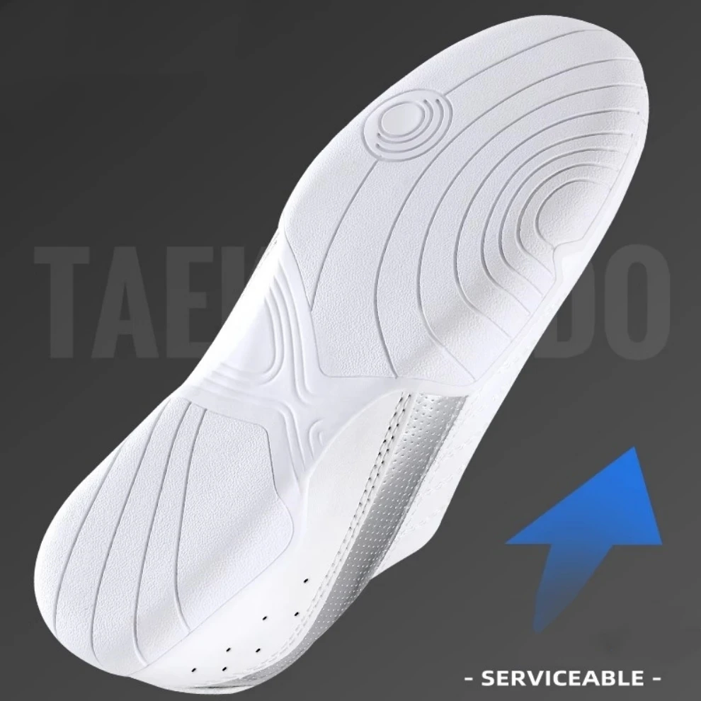 Taekwondo Shoes Breathable Wear-Resistant Kickboxing Kung Fu Professional Martial Arts Sneaker Soft Sole TKD Shoes Kids Adult