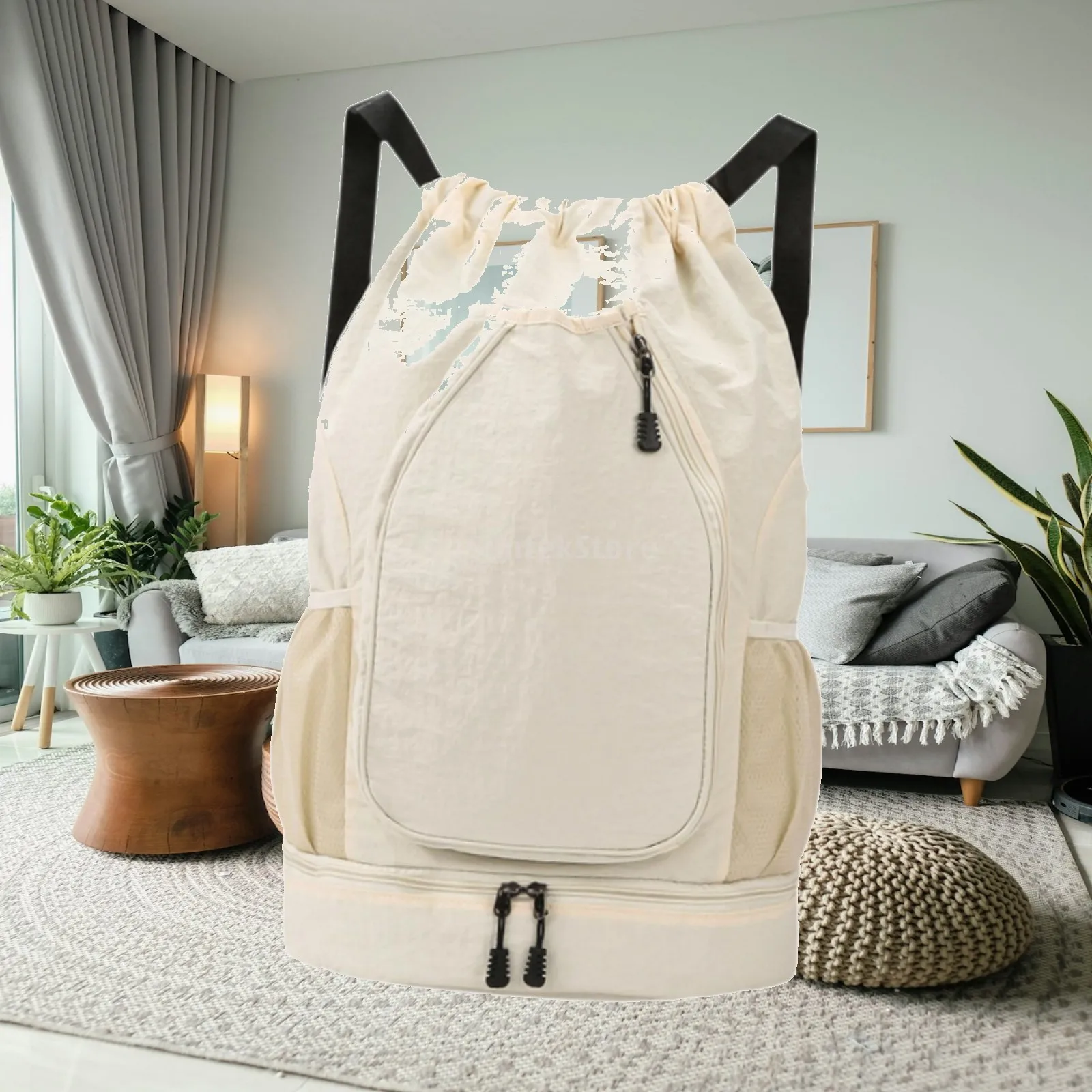 Tennis Backpack Sports Bag Daypack Decorative Lightweight Portable Holder Versatile Badminton Racket Bag for Outdoor Gym Men
