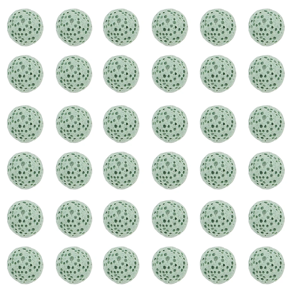 

50pcs Volcanic Stone Diffuser Beads Aromatherapy Jewelry Long Lasting Fragrance Car Home Office Essential Oil Stones Purifying