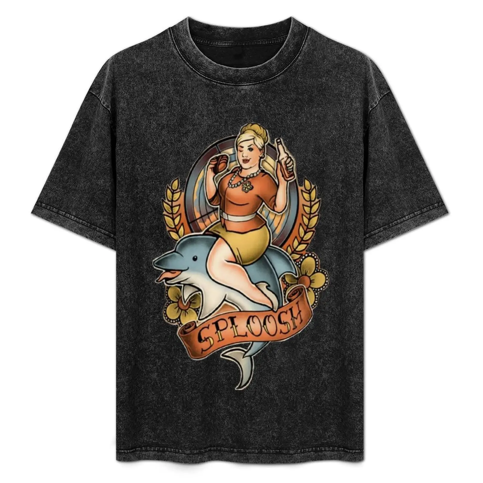 

SPLOOSH Dolphin - Lana - Malory - Cheryl T-Shirt Christmas Casual Short Sleeve Top