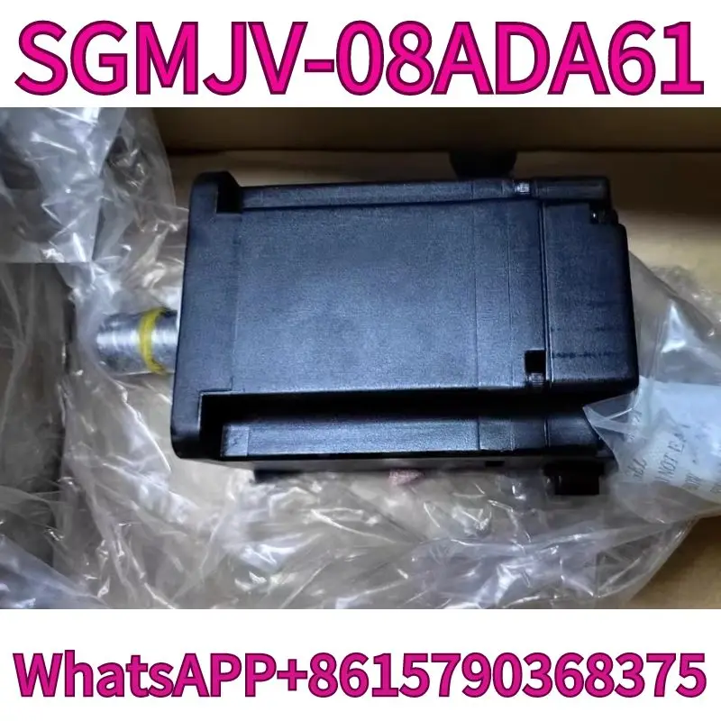 New servo motor SGMJV-08ADA61 750W with a one-year warranty for quick delivery