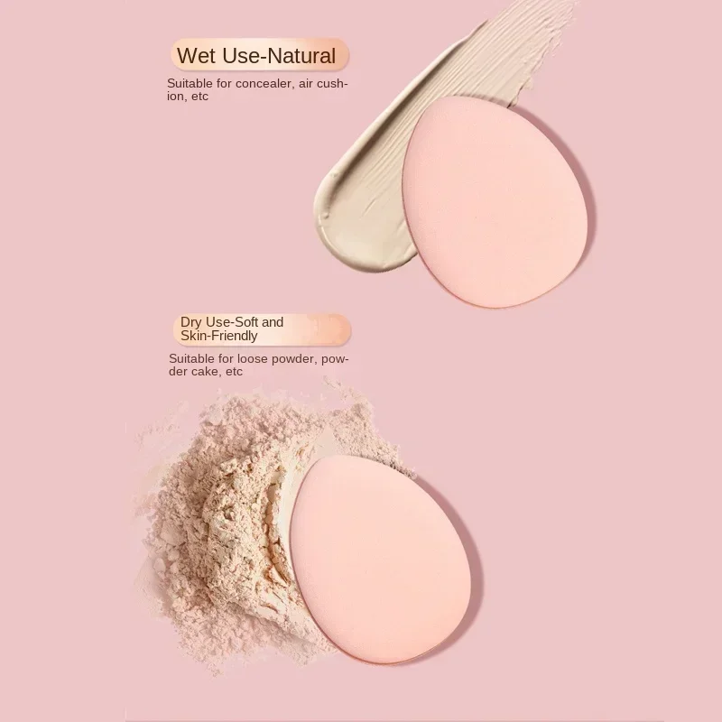 6個入りフィンガーパフ、小指用エアクッション、ウェット＆ドライ指先パフ、コンシーラー化粧道具、メイクアップスポンジ、メイクアップアクセサリー