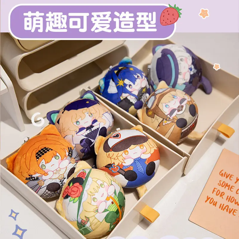 

Брелок-подвеска с фигуркой персонажа из аниме Game Anime Reverse:1999 Sonetto, 10 см, для косплея, подарок на день рождения, кавайный, на Хэллоуин