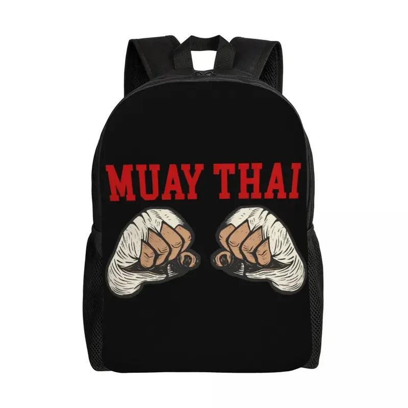 

Custom Muay Thai Combat Workout Backpacks Water Resistant School College Thailand Kickboxing Boxing Bag Printing Bookbags