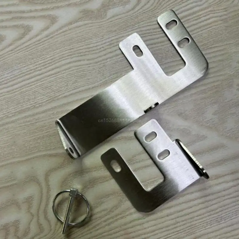 Heavy Duty Stainless Rear Door Lock Security for Camping Back Door Protections