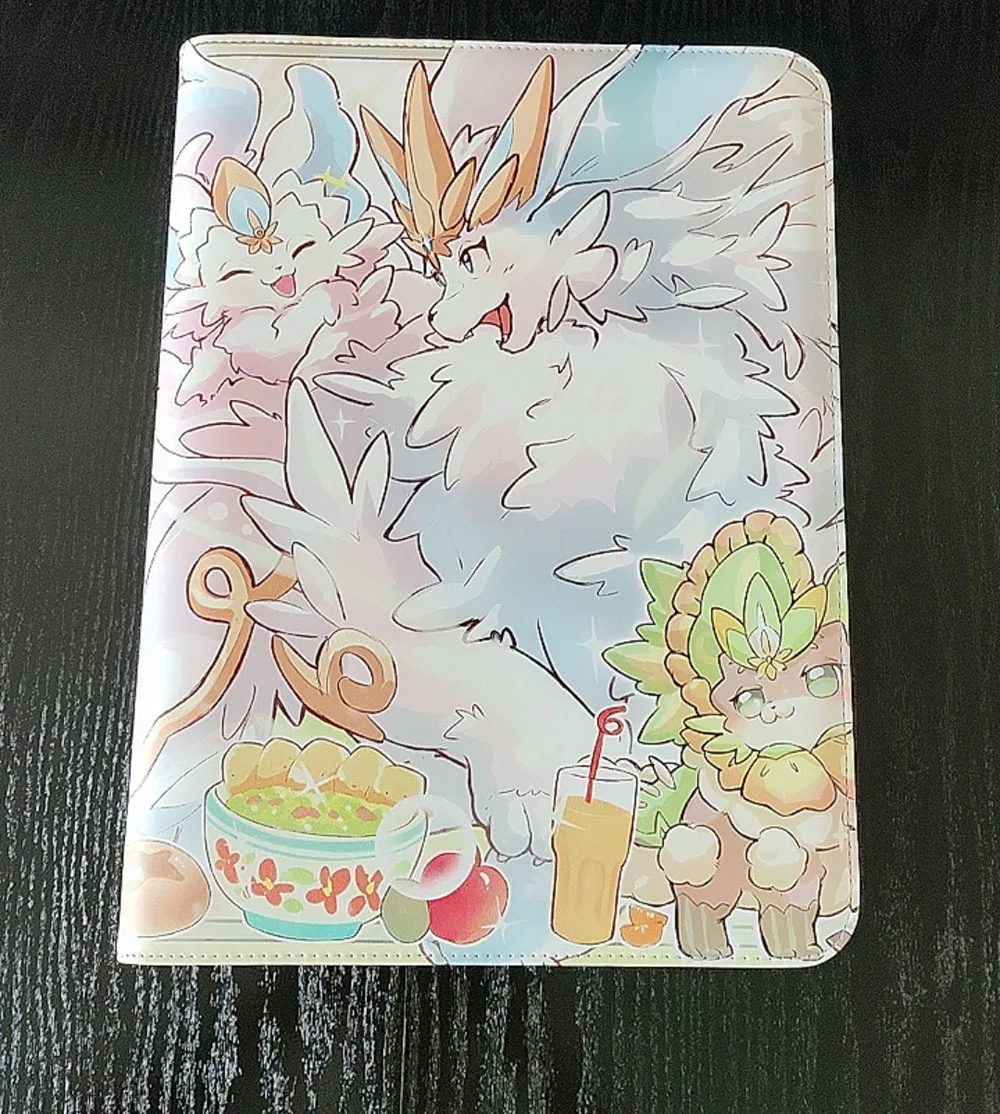 Yugioh Purrely Figure Kaarthouder Yu-Gi-Oh! Ptcg Tcg Ocg Trading Cards Collectie Boek Pu Lederen Rits Deck Box Opbergtas