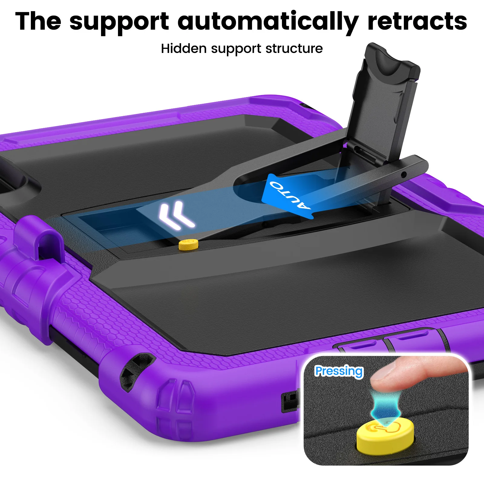 Stand Case For Xiaomi Redmi Pad 2 2025 11.0 inch Model 25040RP0AG 25040RP0AI Hybrid Cover 3-Layers Protection Shockproof Capa