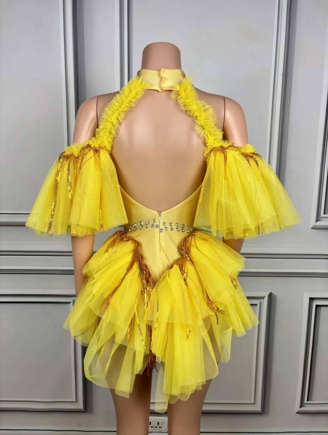 سباركلي لوليتا لطيف داخلية ملابس رقص للنساء نادي حفلة ليلية مسابقة التشجيع LasVegas عرض سحب الملكة الزي Y010