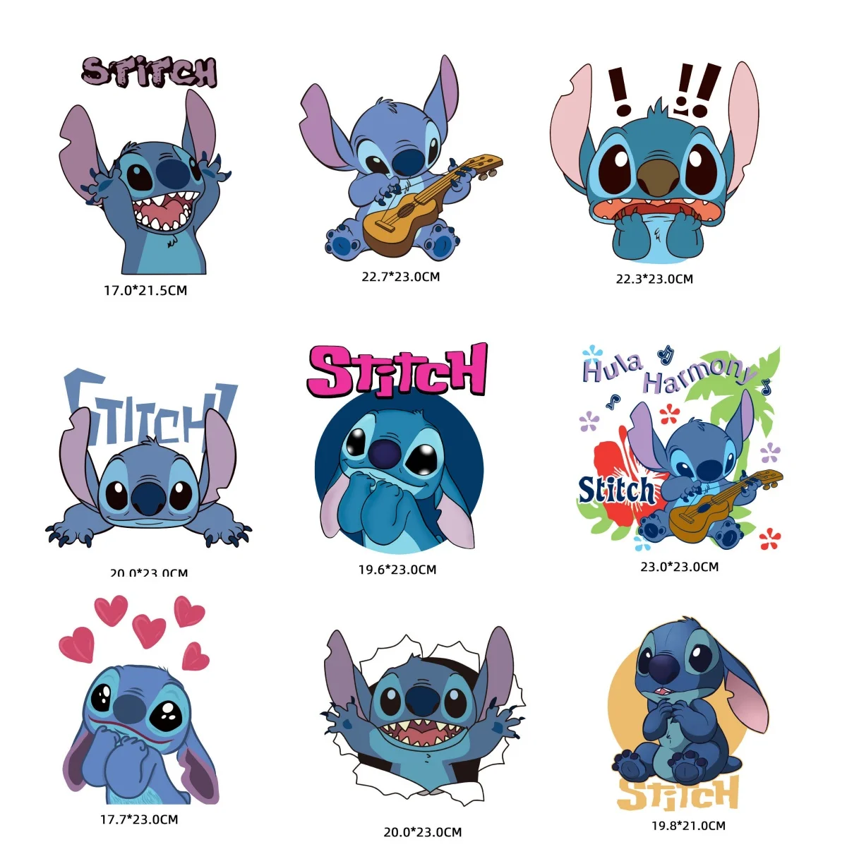 

stitch Disney cartoon cartoon stitch print pattern cute print stickers DIY bag clothes perm patch doll patch patch wholesale