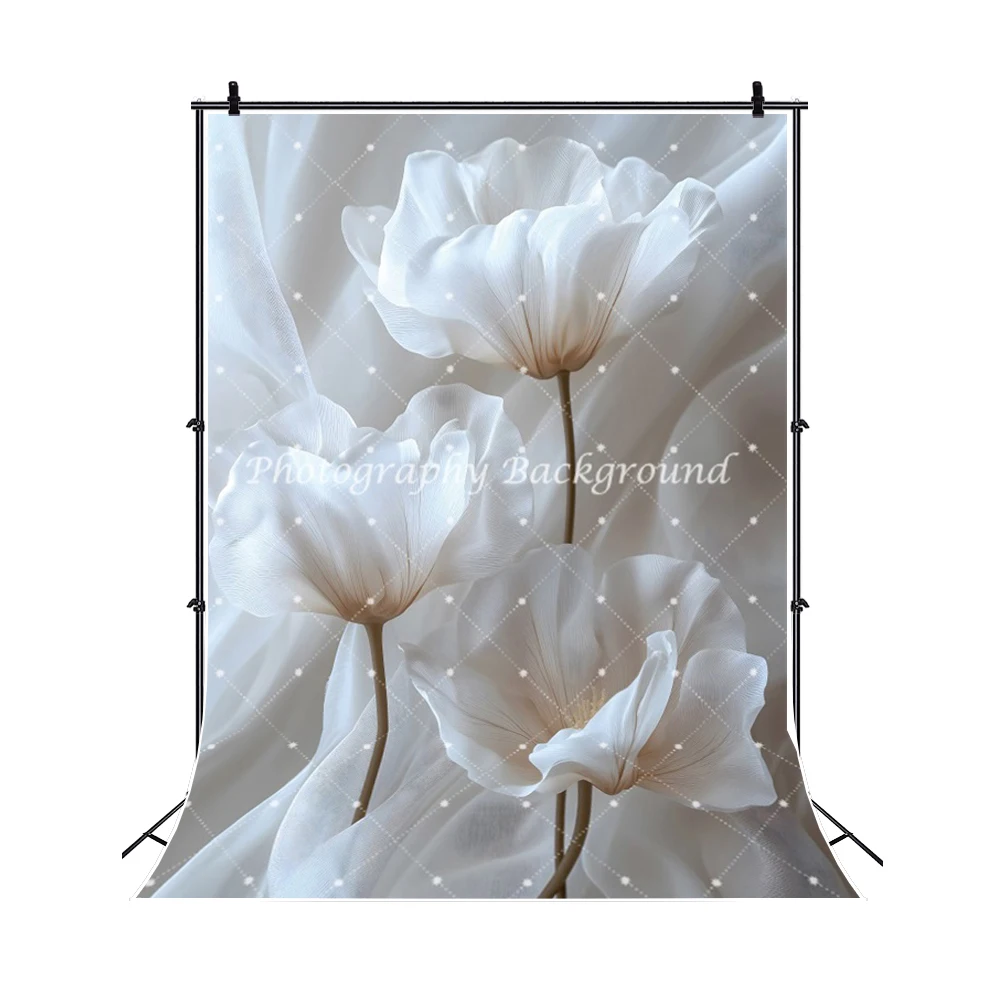 ماغنوليا زهرة التصوير خلفية حفل زفاف عيد ميلاد زهرة بيضاء غزل الزفاف دش الحوامل صورة خلفية الصورة