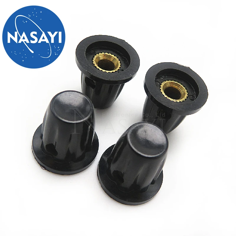 10pcs/lot Bakelite potentiometer knob hole: 4MM for WH5 WXD3-13 K17-01 potentiometer In Stock