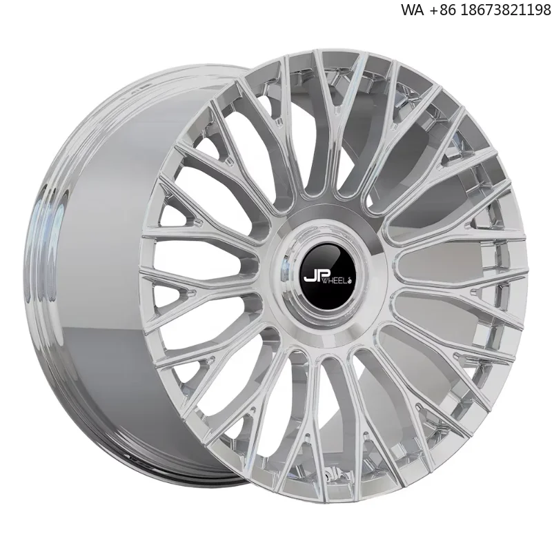 For Aston Martin For Zeekr White Chrome Forged Alloy Wheel for 20 21 Inch Rim 5x120 T6061 Custom Forged Wheels Private High End
