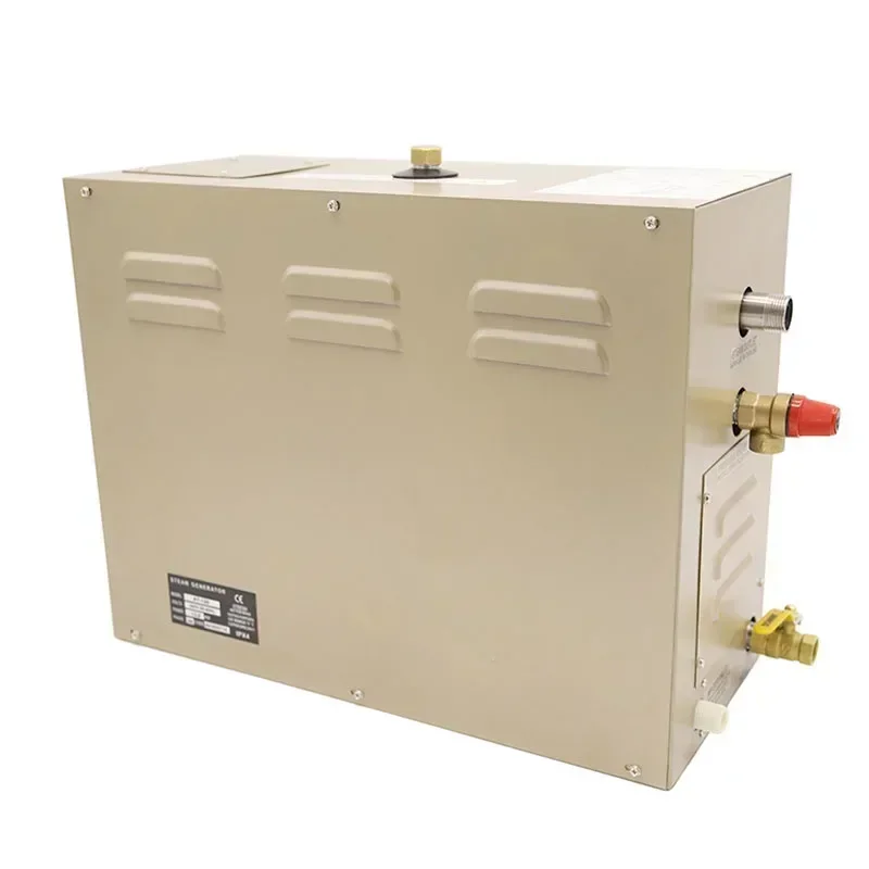 Household 220v 6KW Sauna Steam Machine Household Steam Generator Automatic Descaling Sauna Steam Room Equipment