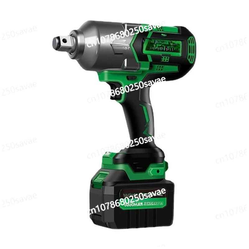 

Charging Air Cannon Wrench Lithium Battery Impact Electric Wrench Large Torque Auto Repair Removal Tire Heavy Duty