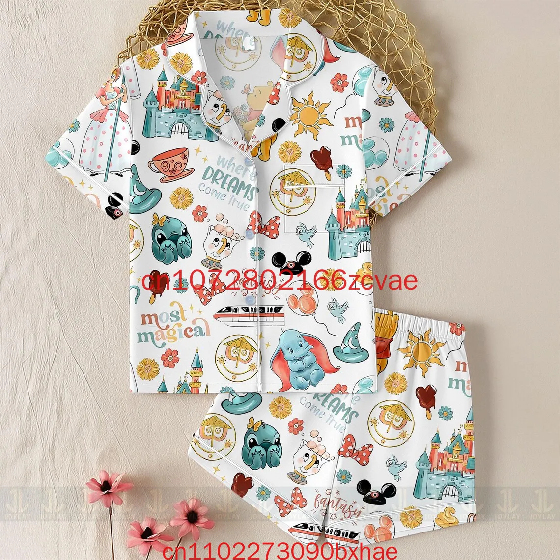 

Пижамный комплект унисекс Disney Pooh Piglet Tigger Friends, модные женские пижамы с 3D принтом, короткие стили