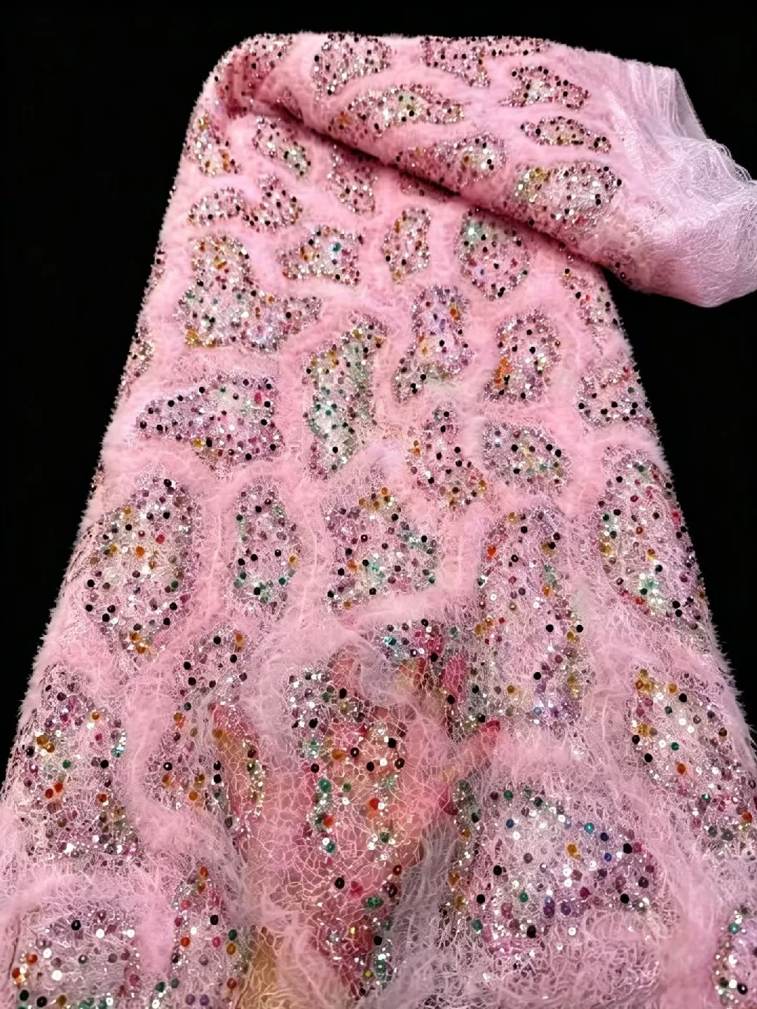 Embroidery Net Fabric - SKIG 고품질 아프리카 스타일의 프랑스 튤