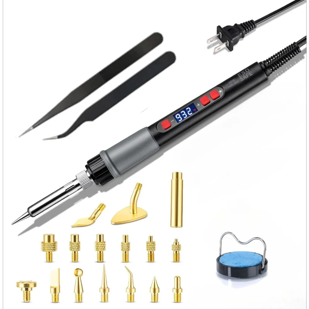 

9PCS/Set Gold 3D Printer Accessories Electrician Maintenance Tool 3D Printing Modify Finishing Tool Welding Accessories