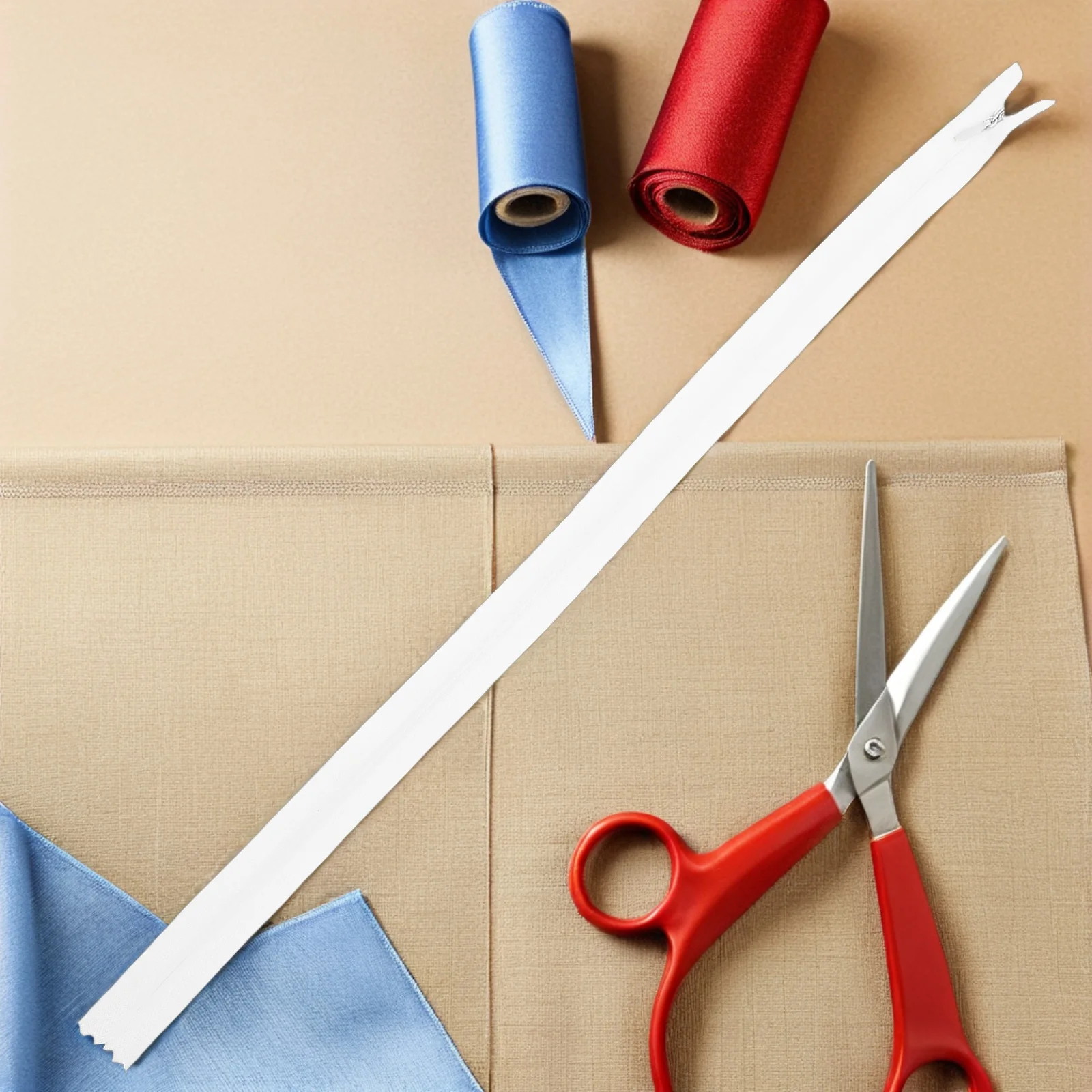 

20Pcs Nylon Invisible Zippers Seamless Integration Garments Pillows DIY Crafting Closed-End Reliable Stability