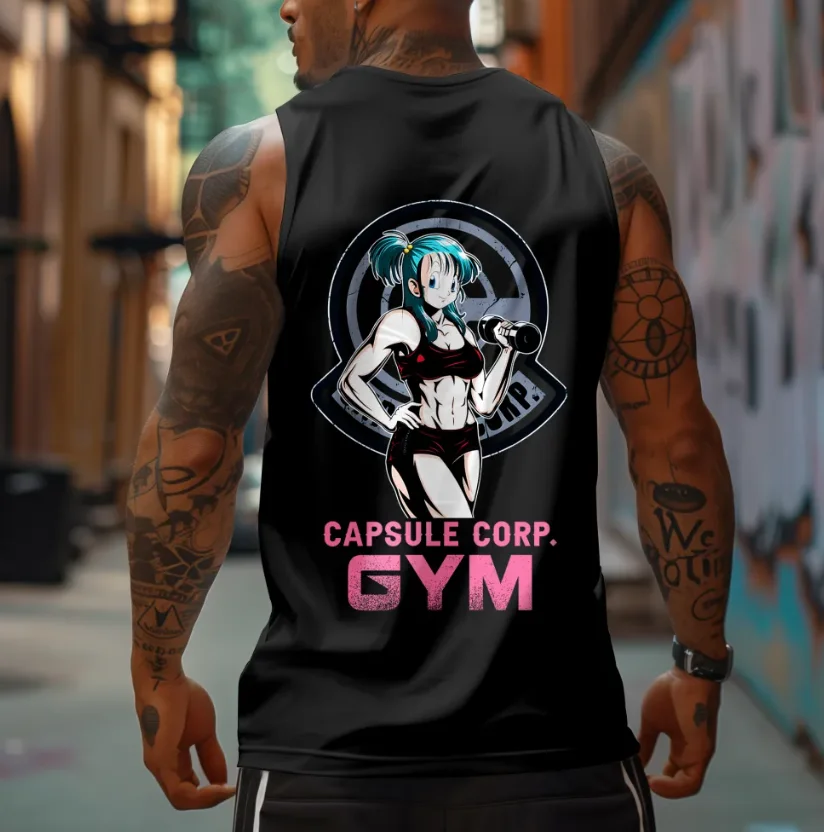 El chaleco sin mangas para hombre con estampado de personajes de Dragon Ball más vendido, ropa de calle de anime retro, ropa diaria
