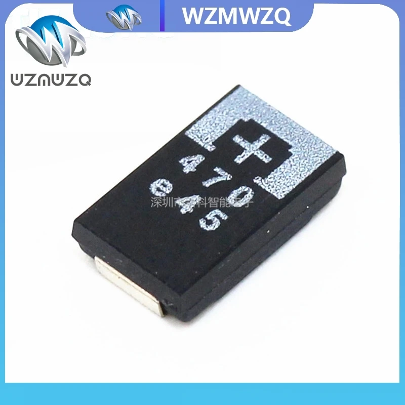 

50PCS 2R5TPE470M9 470 2.5V 470UF SMD Tantalum Capacitor New and original
