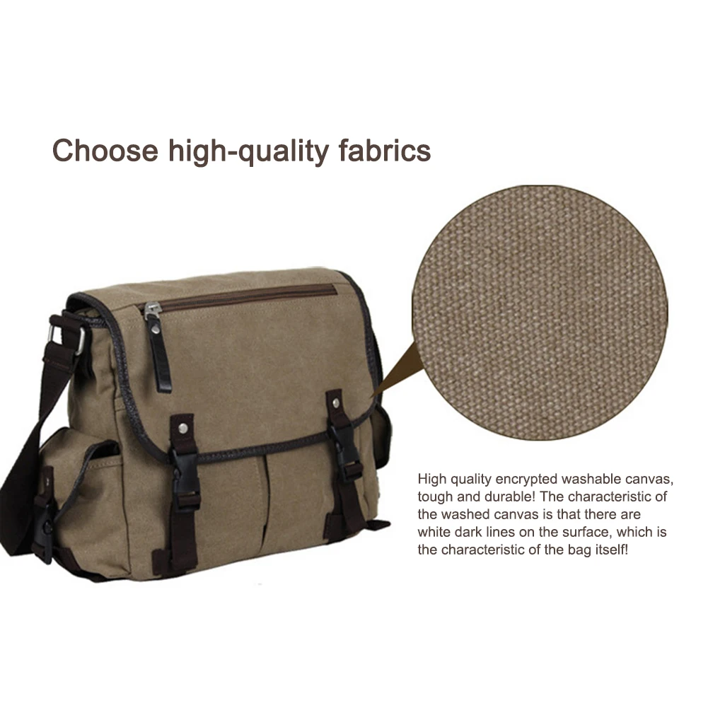 حقائب كروس للجنسين للرجال، حقيبة كتف للكمبيوتر المحمول ذات سعة كبيرة، حقائب كروس مقاومة للماء، حزام قابل للتعديل للعمل المدرسي