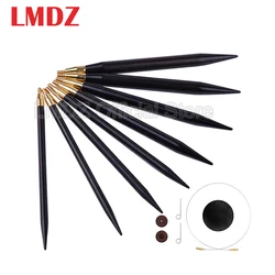 LMDZ-Sandalwood Circular Knitting Needles, Sweater Weaving Tools, Wool Cotton Yarn, DIY Knit Accessories, High Quality Cable, 1Pc