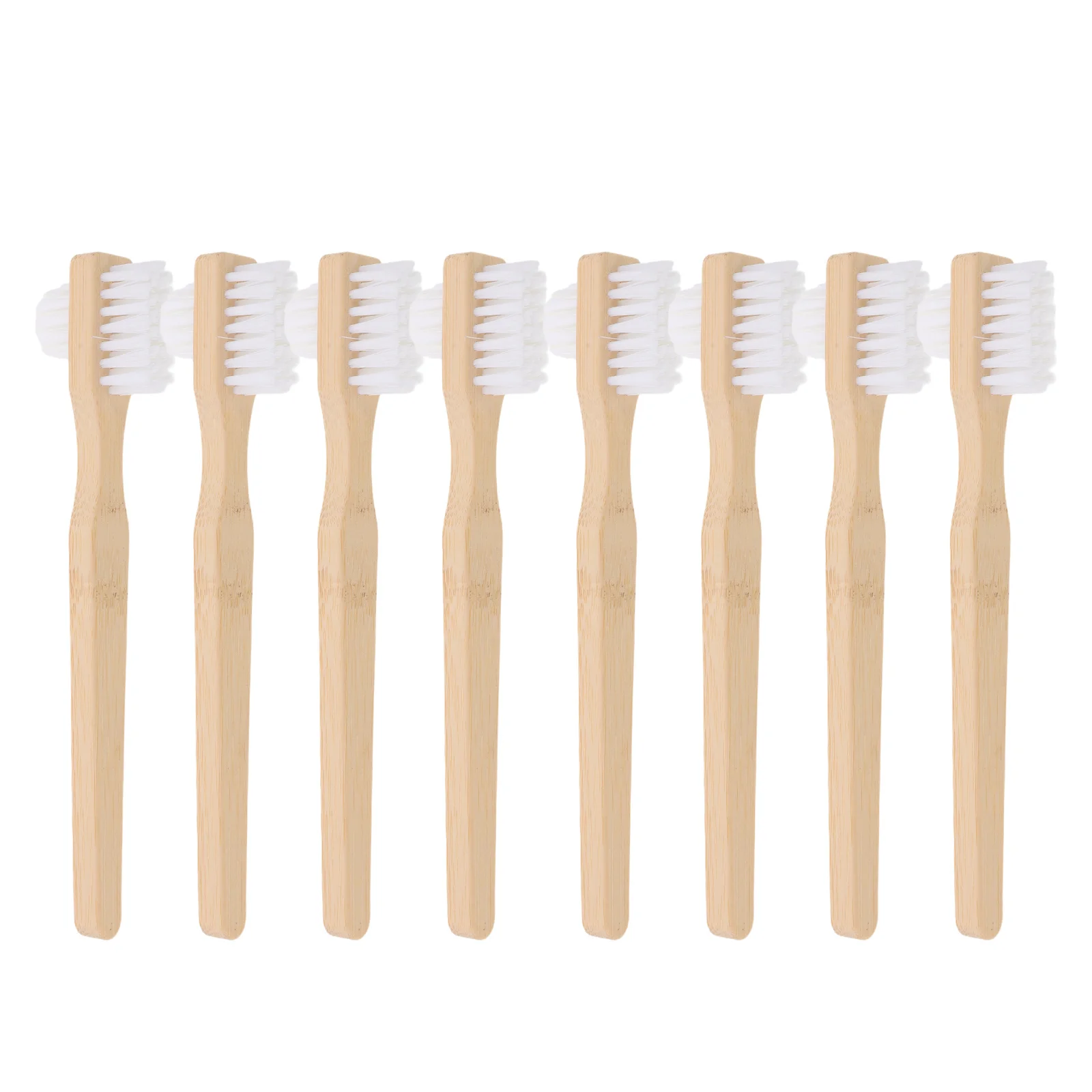 

Gentle Yet Effective Nylon Medium Hard False Toothbrush Ideal for Sensitive Teeth Gums Prevent Cavities Gum Disease