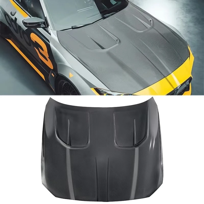 

Double Sided Carbon Engine Cover for G80 G81 M3 G82 G83 M4 Vorstein Style Carbon Front Engine Hood