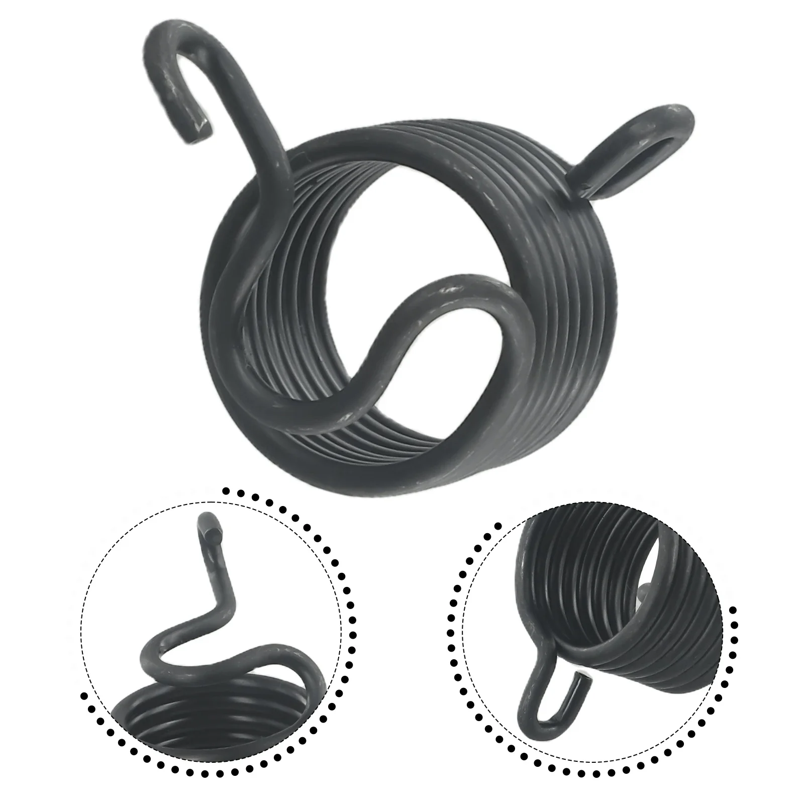 Molla di ritegno a martello pneumatico molla di ritegno mantiene lo scalpello In posizione 8 giri rivetto solido testa rivettatrice pala strumento di riparazione pneumatici per auto