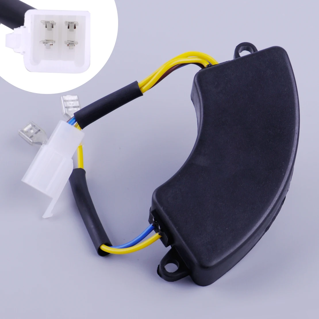 LETAOSK черный 2KW-3KW AVR Автоматический регулятор напряжения однофазный бензиновый генератор