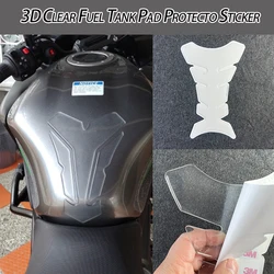 Transparent TankPad Resin Clear Motorcycle Tank Pad Sticker Decal Protector for Pulsar Kawasaki Honda Suzuki Yamaha Aprilia