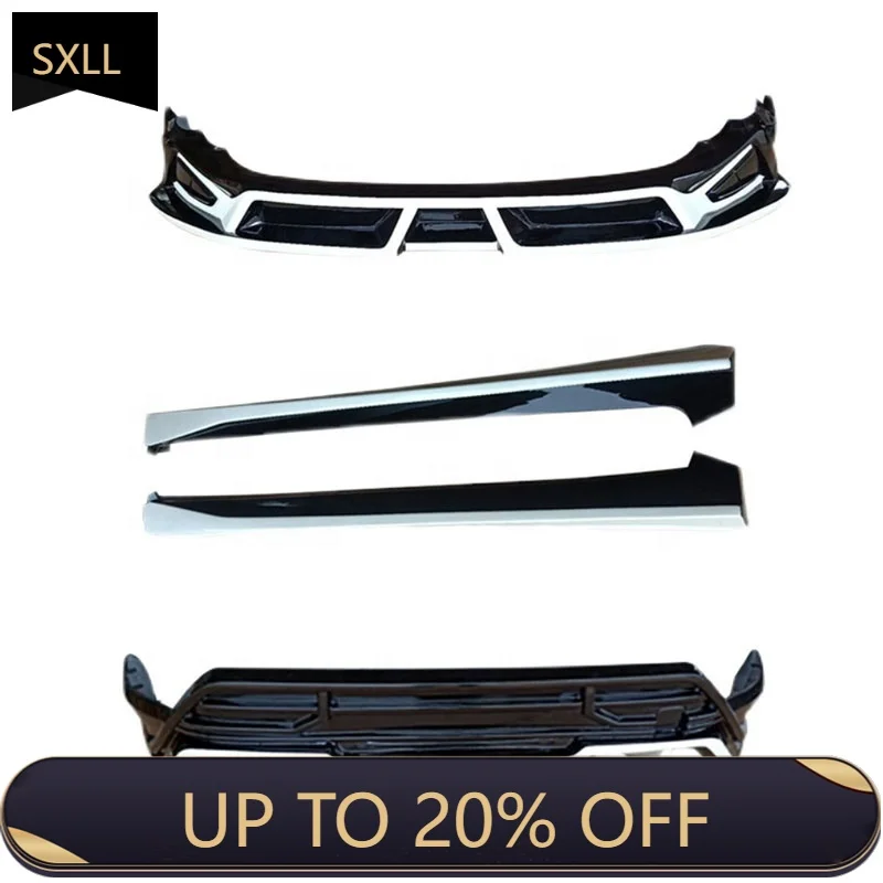 

SXLL Hot Sale Car Body Kits Front Lip Rear Lip Side Skirt Upgraded Body Kits for CHR 2018-2020