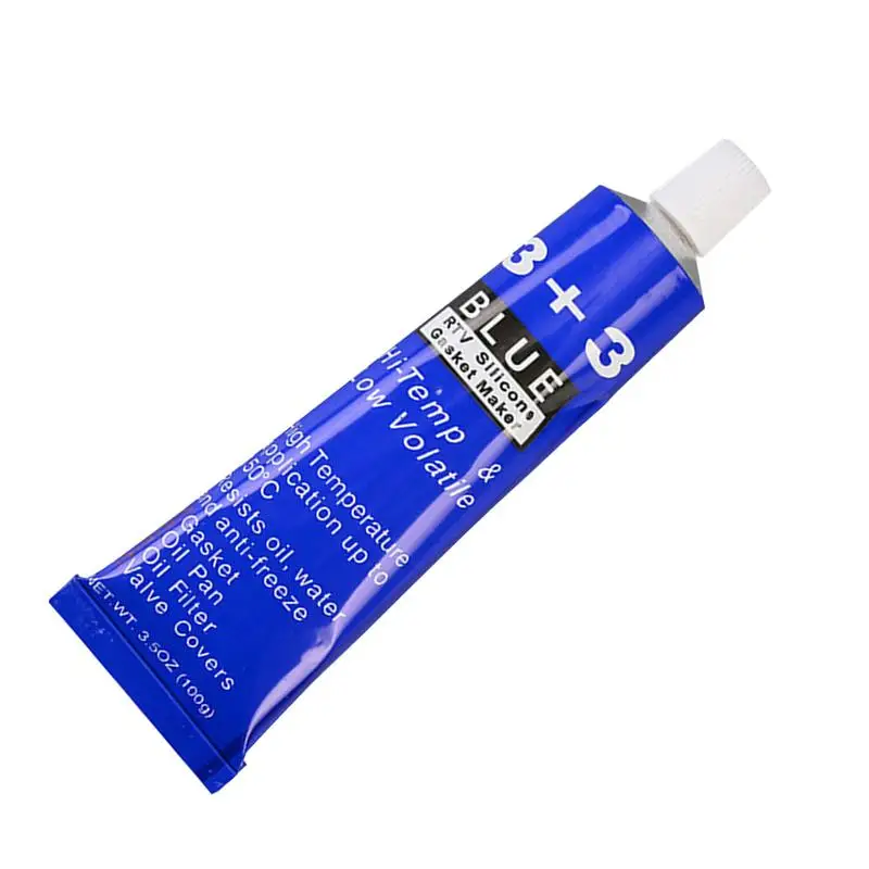 

Car Gasket Adhesive High Temp Silicone Sealant 3.5oz Waterproof Rubber Sealant Precision Mechanical Equipment Crevice Glue Truck