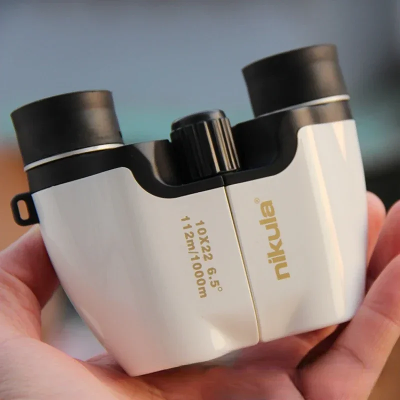 Shimmer Visible Binoculars Small Paul 10X22 Portable All Optical High Definition