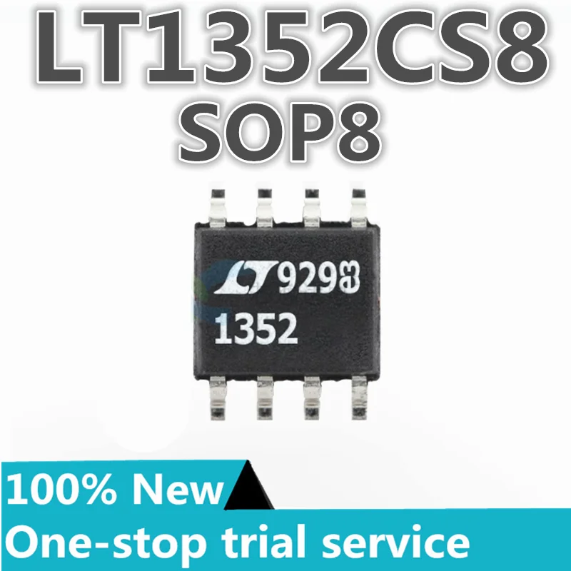 

2-100pcs %New LT1352CS8 LT1352 Silkscreen 1352 package SOP8 OP amp chip