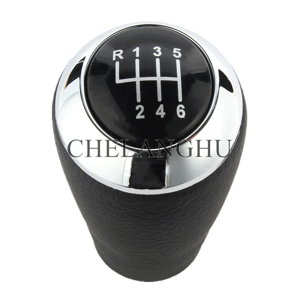 6 Speed PU Leather Gear Shift Stick Knob For MAZDA MX-5 NC III 2005 2006 2007 2008 2009 2010 2011 2012 2013 2014 Car-styling