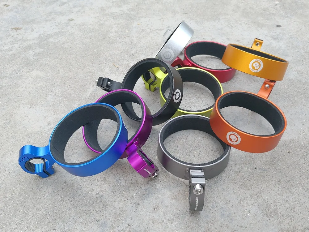 Outdoor Radfahren Aluminium Fahrrad Tasse Halter Fahrrad Kaffee Getränke Tassen Milch Tee Tassen Halter Lenker Halterung Ständer – Detail 24