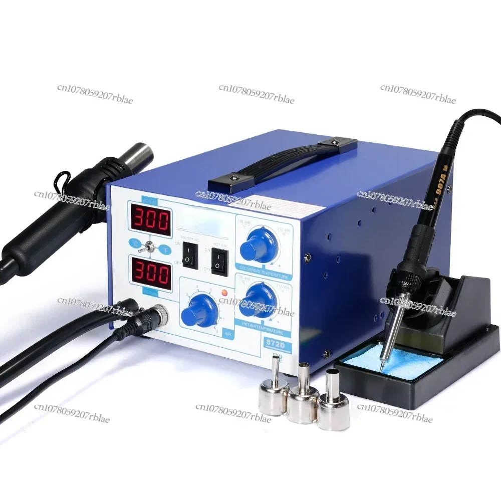 WEP 872D LED Digital Hot Air  Soldering Iron Rework Station