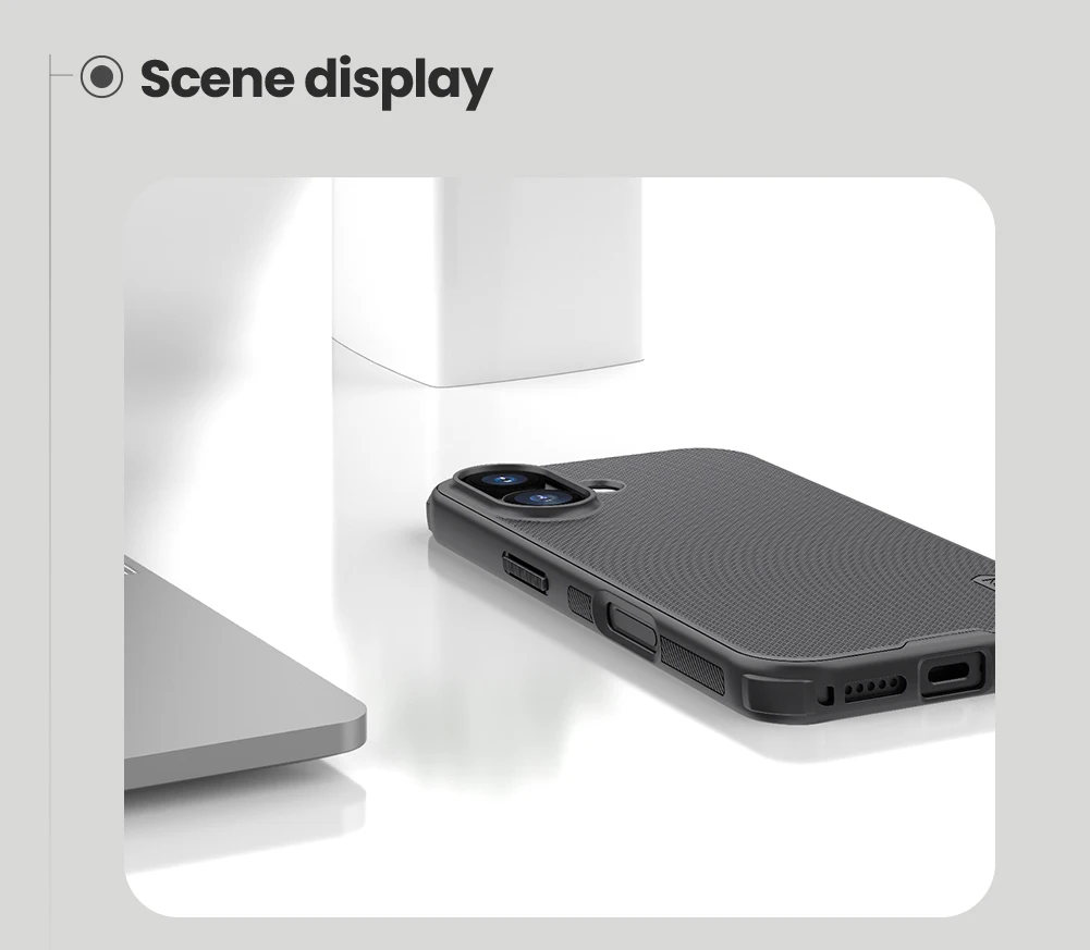 Für iPhone 17 Hülle NILLKIN Passgenaue Hülle Magnetische Super Frosted Shield Matte PC-Abdeckung für iPhone 17 – Detail 16