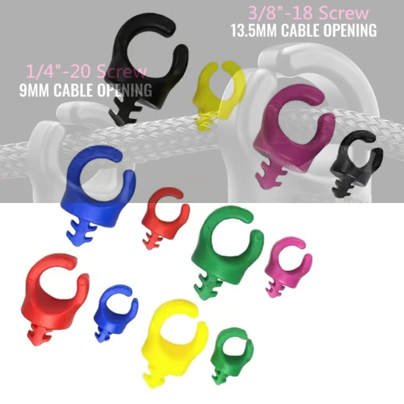 منظم كابلات الكاميرا SDI كاميرا فيديو إدارة الكبلات مقاطع 1/4 "3/8" المسمار أري الأحمر مشبك كابلات الطاقة HDMI حامل كابل البيانات