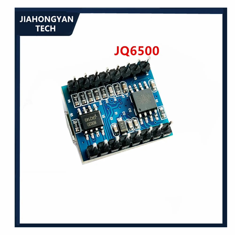 1PCS JQ6500 Voice Module MP3 MCU Serial Port Control Broadcast One-To-One 5-Way Music IC