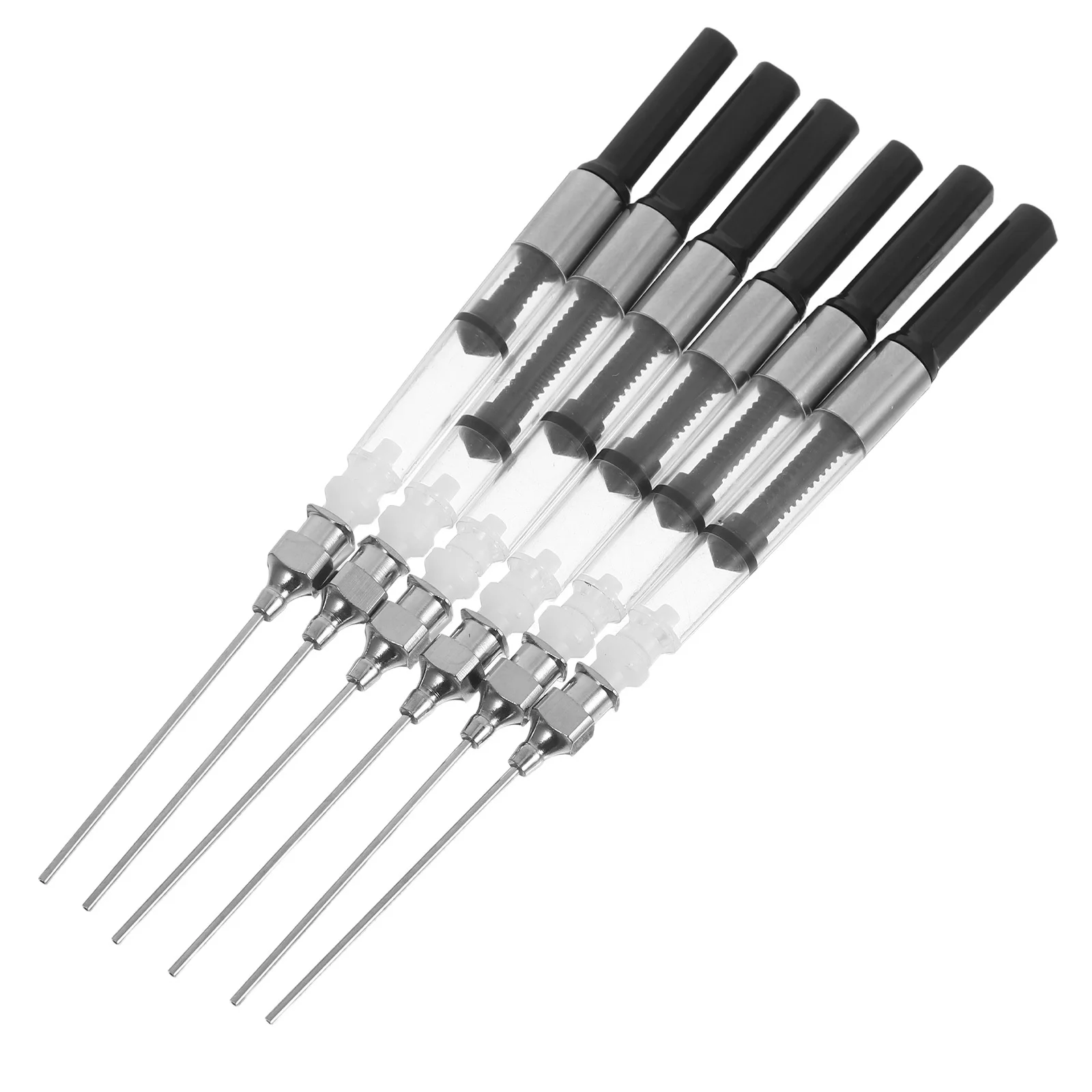 STOBOK – convertisseur d'encre universel pour stylo plume, 6 pièces, pour plumes de 3.4mm 2.6mm, outil de recharge, Kit d'écriture absorbant Compact